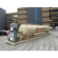 Portable 5 ton or 10 ton lpg skid plant dispenser with gilbarco type lpg dispenser